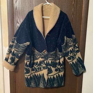 Denali fleece reversible jacket